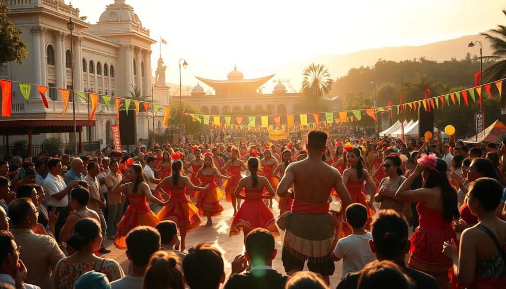 Atmaja Latupono Resmi tunda di Festival Budaya Internasional