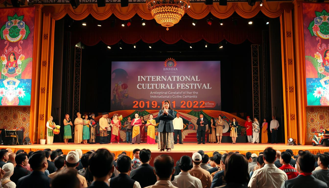Cahya Haryanti, S.Pt Resmi umumkan di Festival Budaya Internasional