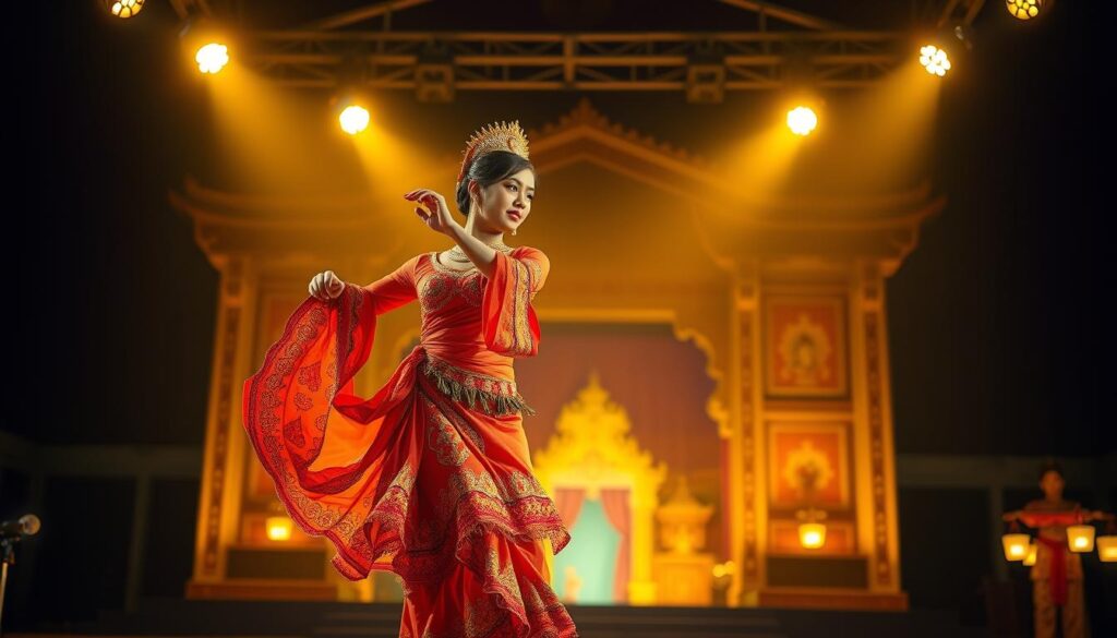 Winda Prastuti pertunjukan seni tradisional