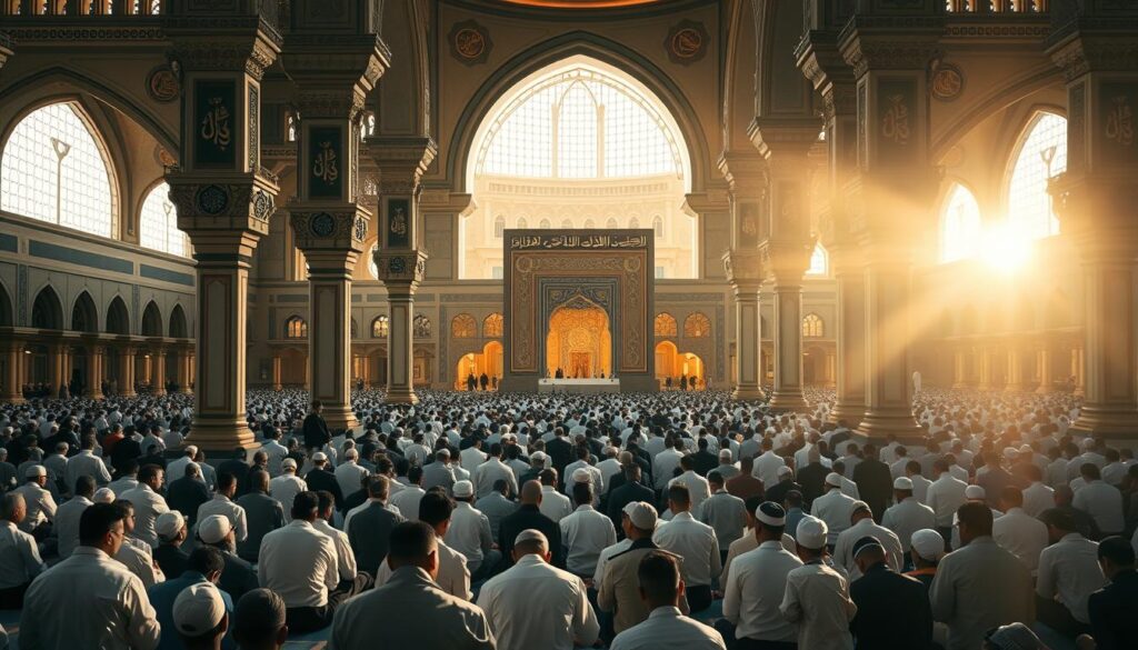 salat Arbain di masjid Nabawi